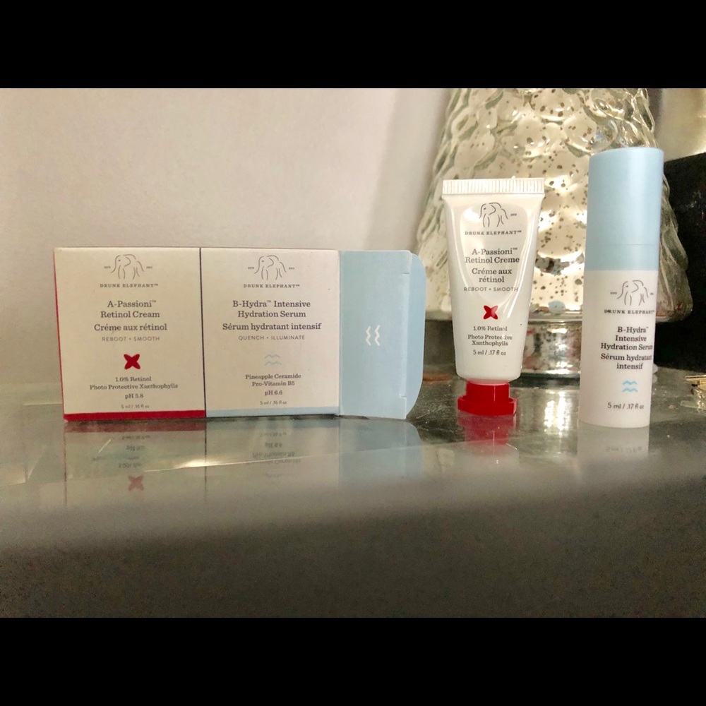 Drunk Elephant A Passioni Cream & B Hydra Serum